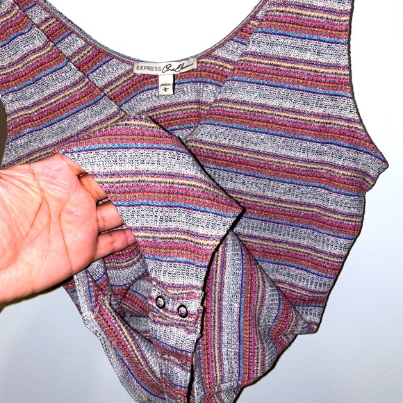 Express Stripe Bodysuit - Picture 4 of 6